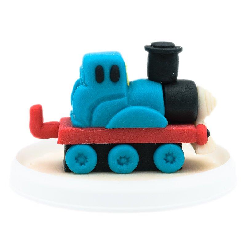 Figurina Marzipan Locomotiva Albastra CapriceSHOP