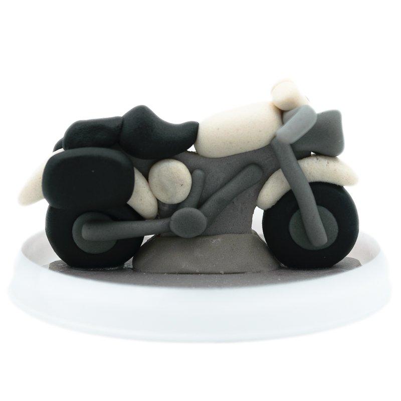 Figurina Marzipan Motocicleta Alba 80g CapriceSHOP