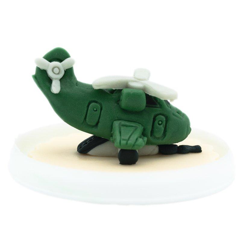 Figurina Marzipan Elicopter Verde CapriceSHOP