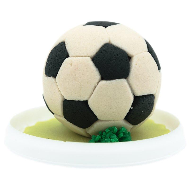 Figurina Marzipan Minge Mare Fotbal Neagra CapriceSHOP