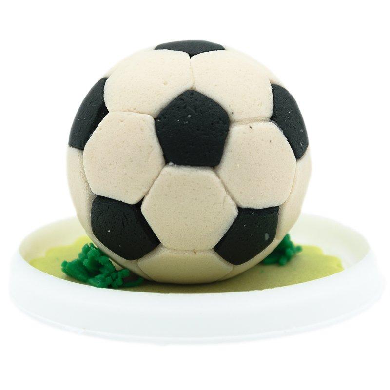 Figurina Marzipan Minge Mare Fotbal Neagra CapriceSHOP