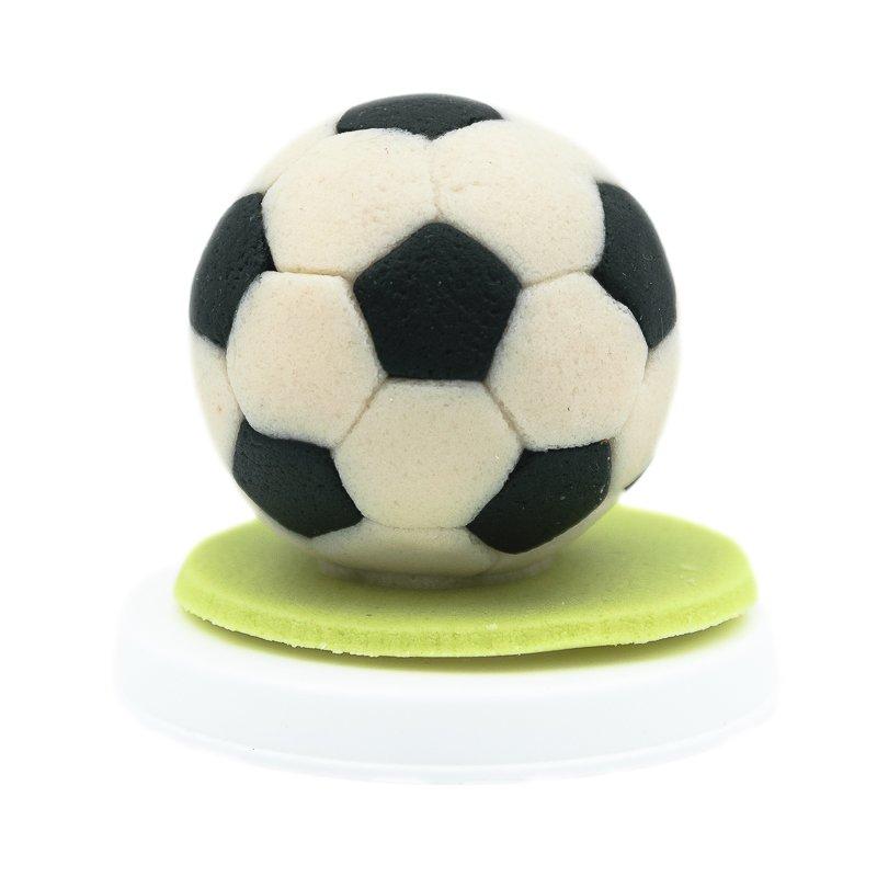 Figurina Marzipan Minge Mica Fotbal Neagra CapriceSHOP