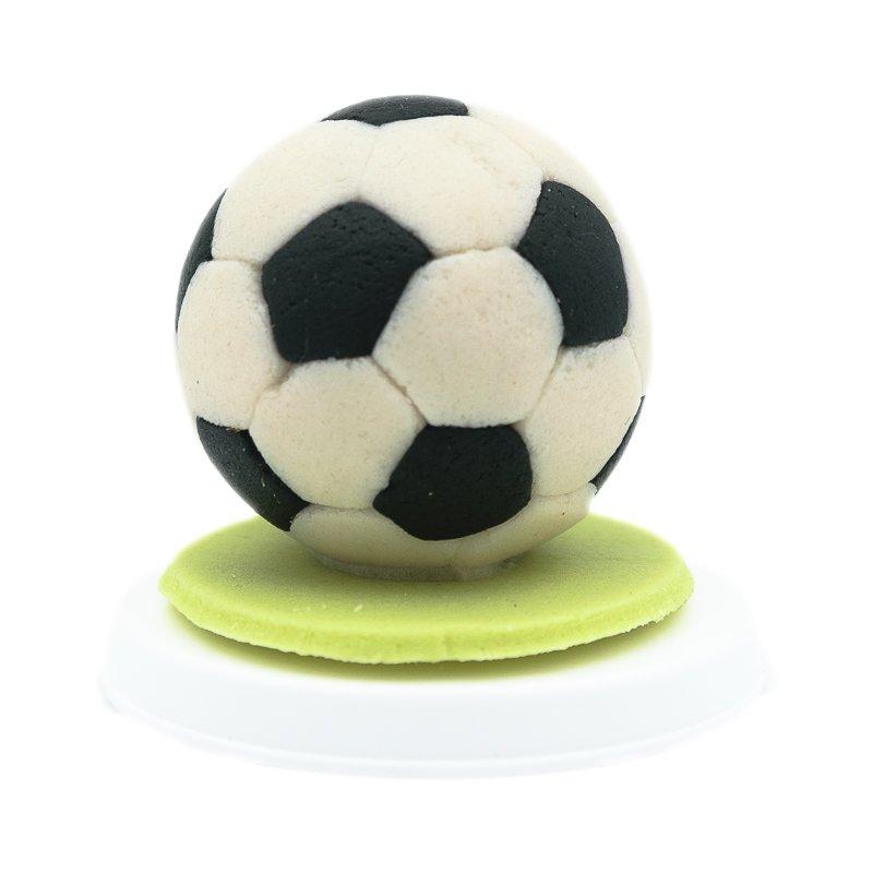 Figurina Marzipan Minge Mica Fotbal Neagra CapriceSHOP