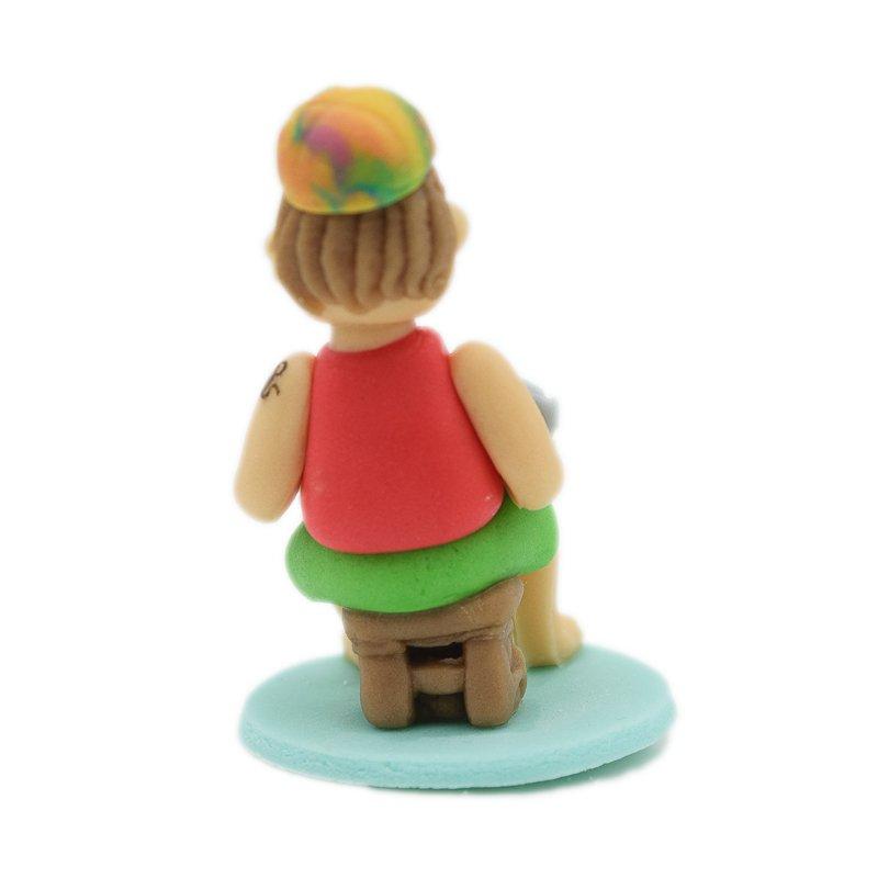 Figurina Marzipan Pescar CapriceSHOP