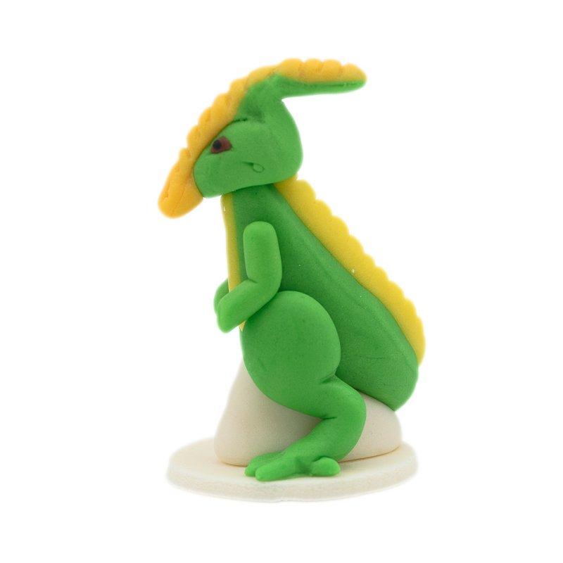 Figurina Marzipan Dinozaur Verde Deschis CapriceSHOP