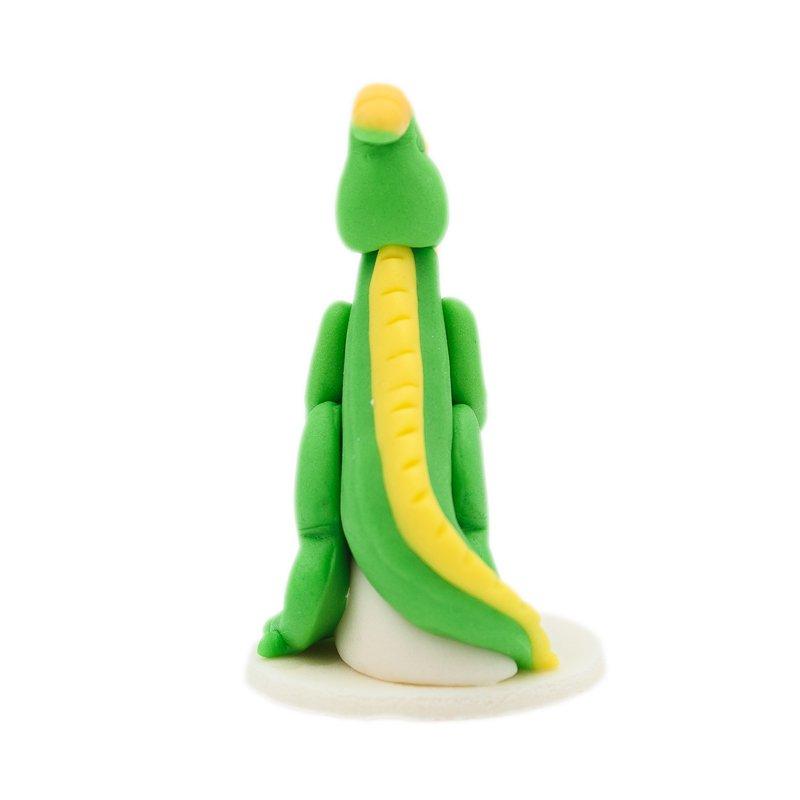 Figurina Marzipan Dinozaur Verde Deschis CapriceSHOP