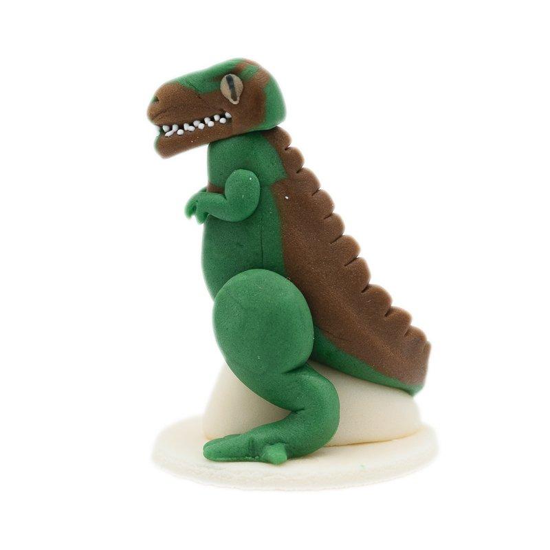 Figurina Marzipan Dinozaur Verde Inchis CapriceSHOP