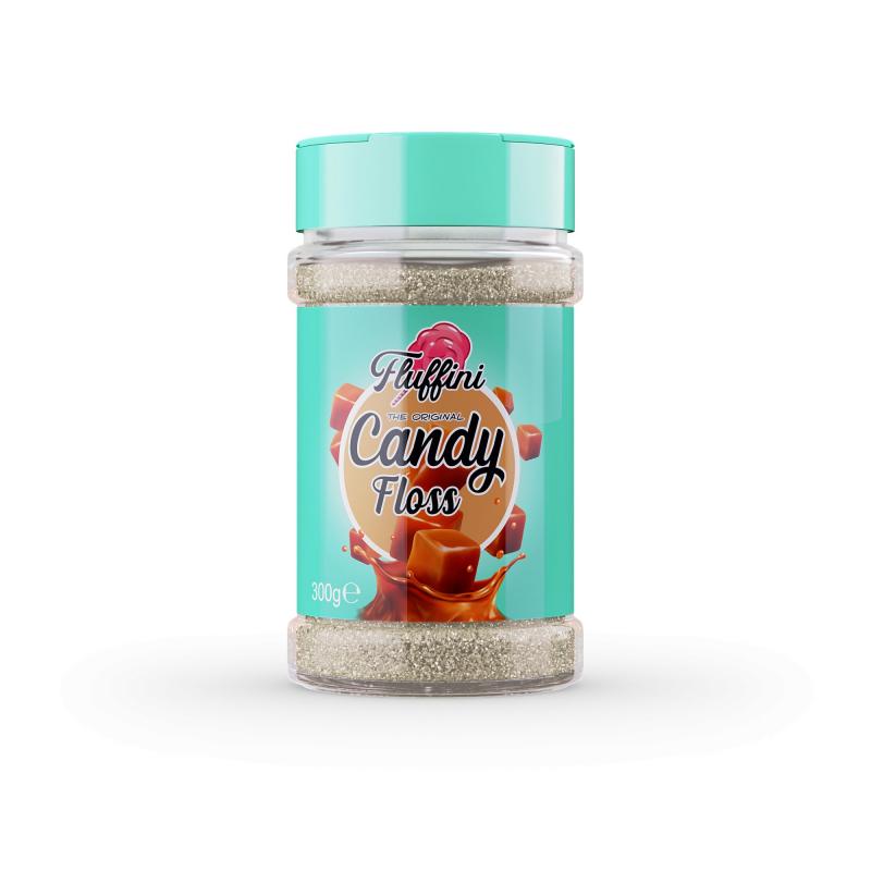 Zahar Vata pe Bat Fluffini Caramel 300g CapriceSHOP