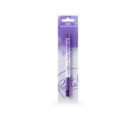 Carioca alimentara Fractal Calligra Food Brush Pen Lilac 1,3g CapriceSHOP