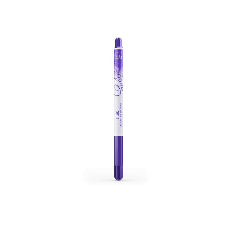 Carioca alimentara Fractal Calligra Food Brush Pen Lilac 1,3g CapriceSHOP