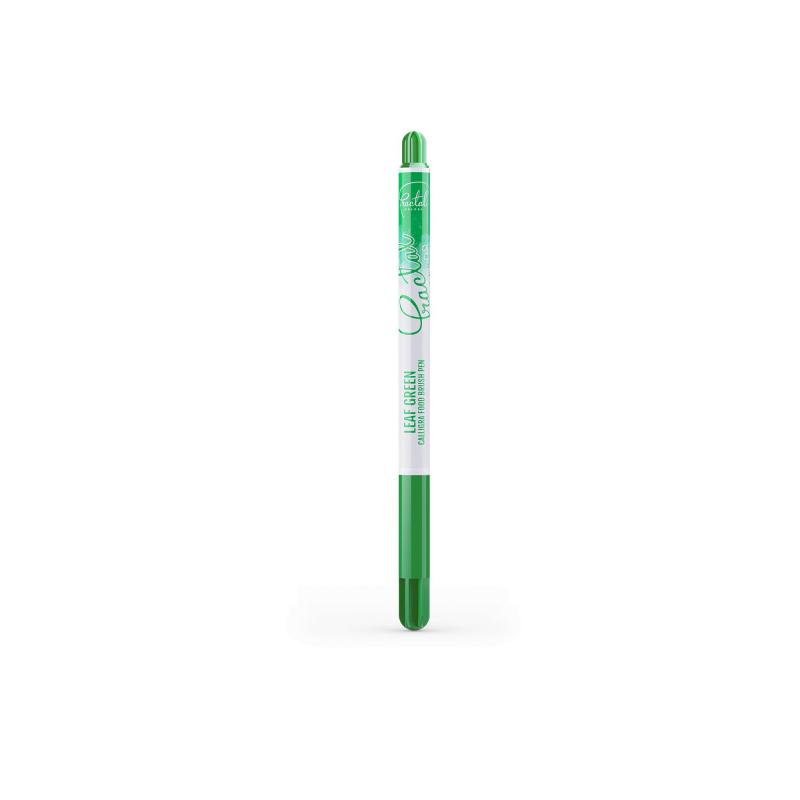 Carioca alimentara Fractal Calligra Food Brush Pen Leaf Green 1,3g CapriceSHOP