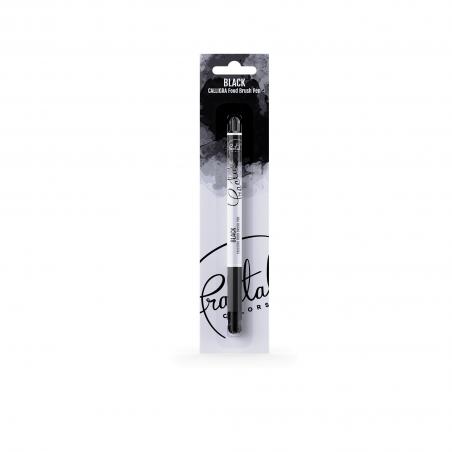 Carioca alimentara Fractal Calligra Food Brush Pen Black 1,3g CapriceSHOP