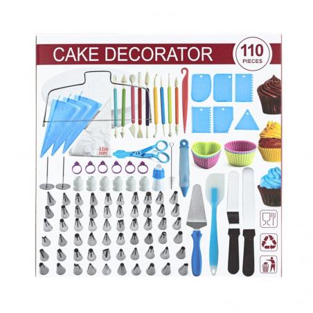 Set Ustensile pentru Decorat Tort 110 piese CapriceSHOP