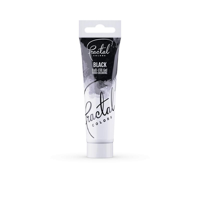 Colorant Gel Fractal Black 30g CapriceSHOP