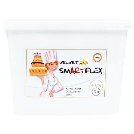 Pasta de Zahar Smartflex Velvet Alb 10kg CapriceSHOP