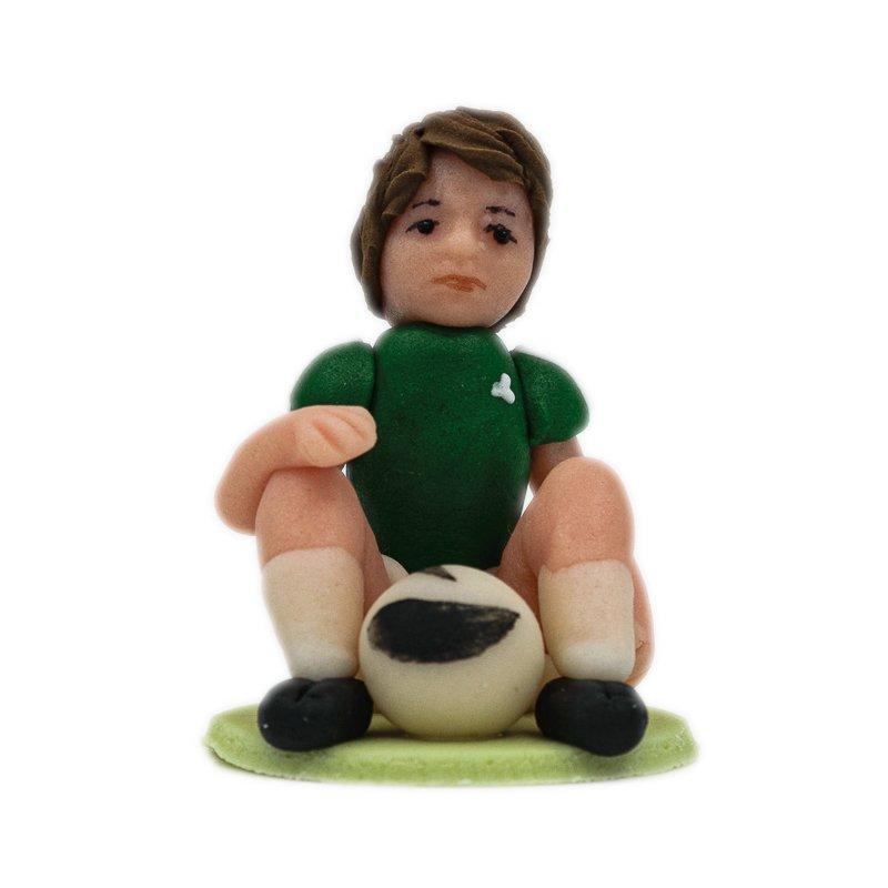 Figurina de Zahar Fotbalist Tricou Verde CapriceSHOP