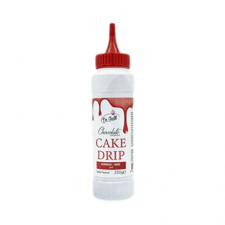 Cake Drip Dr Gusto Rosu 250g CapriceSHOP