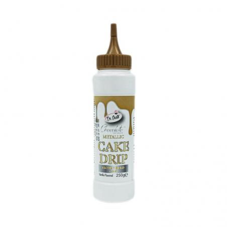 Cake Drip Dr. Gusto Cake Drip Metallic Gold 250ml CapriceSHOP