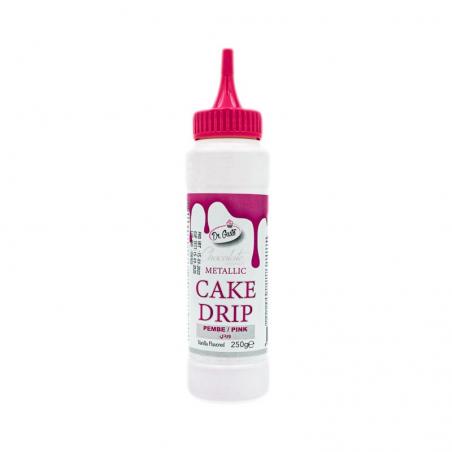 Cake Drip Dr. Gusto Cake Drip Metallic Pink 250ml CapriceSHOP