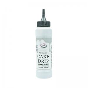 Cake Drip Dr Gusto Argintiu Metalizat 250g