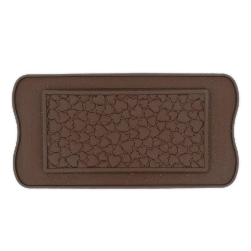 Mulaj Silicon Tableta Ciocolata Inimioare CapriceSHOP