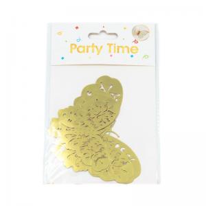 Decor Tort Party Time Fluturi Mov 1 CapriceSHOP