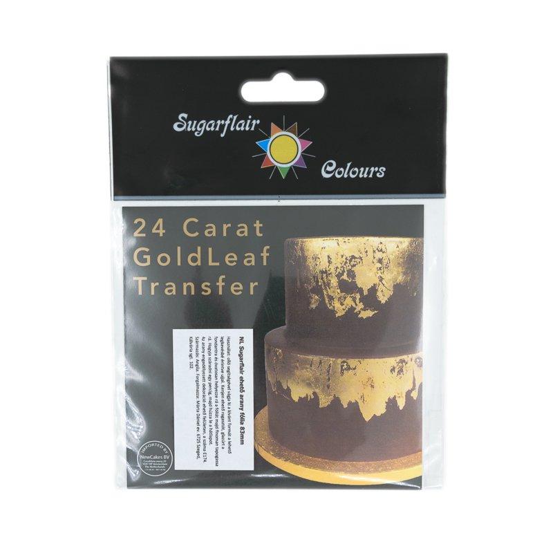 Foita de Aur Sugarflair 24k 80x80mm CapriceSHOP