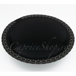 Cake board Auriu cu Broderie 35cm CapriceSHOP