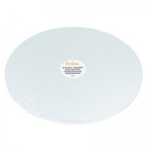 Cakeboard Rotund Alb 35cm 12mm CapriceSHOP