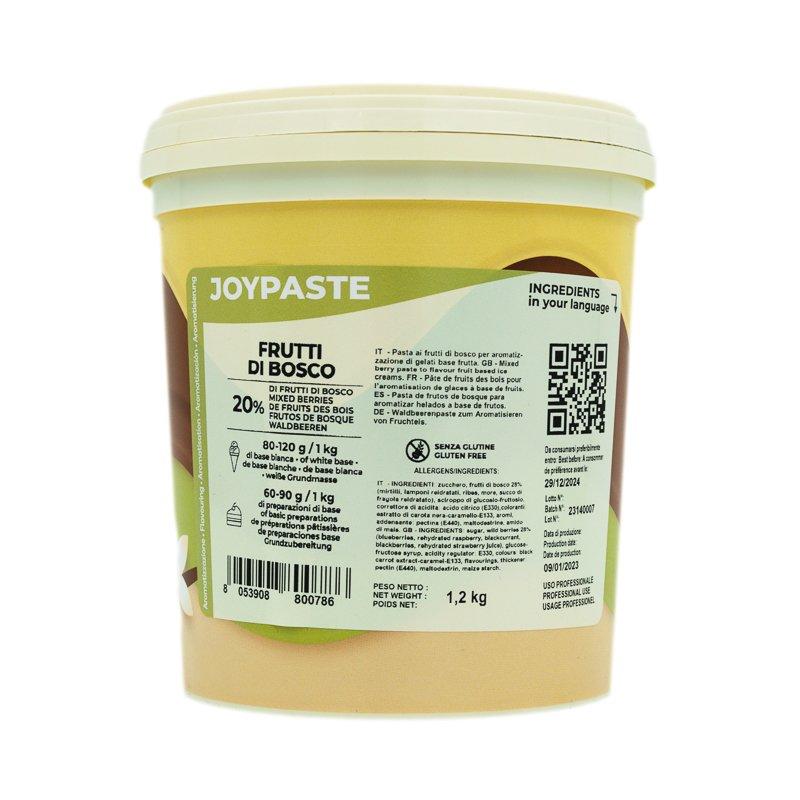 Pasta aromatizanta Joypaste Fructe de Padure 1.2kg CapriceSHOP