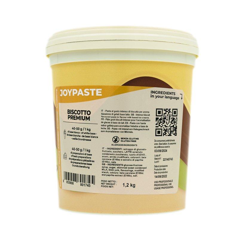 Pasta aromatizanta Joypaste Biscotto Premium 1.2kg CapriceSHOP