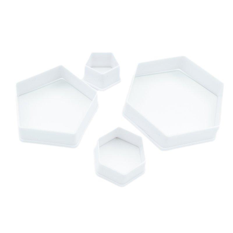 Set decupator hexagon/minge CapriceSHOP