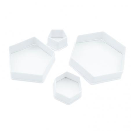 Set decupator hexagon/minge CapriceSHOP