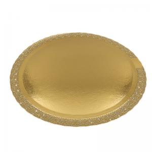 Cake board Auriu Patrat 25cm CapriceSHOP