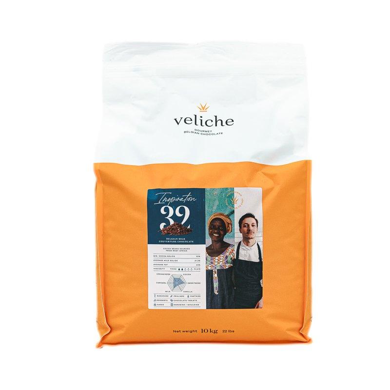 Ciocolata cu lapte Veliche Inspiration 32% 1kg vrac CapriceSHOP