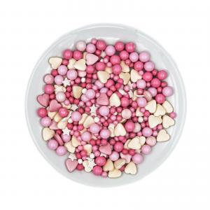 Bomboane zahar GYK confetti rotund colorat 200g CapriceSHOP