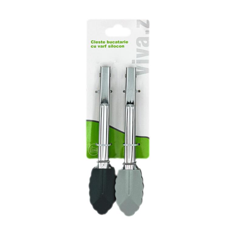 Cleste Bucatarie Varf Silicon 2buc este un instrument indispensabil pentru orice pasionat de gatit sau cofetarie