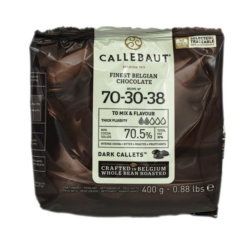 Ciocolata Neagra Callebaut 70-30-38 400g CapriceSHOP