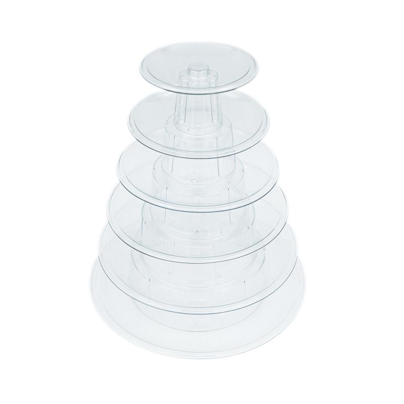 Suport Rotund Macarons 6 Etaje 102-230mm CapriceSHOP