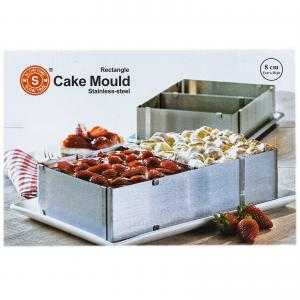 Inel Inox Reglabil pentru Feliere Blaturi Tort 24-30cm CapriceSHOP