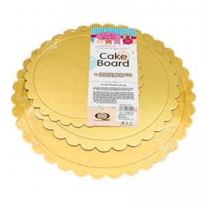 Cakeboard Rotund Albastru 30cm 12mm CapriceSHOP