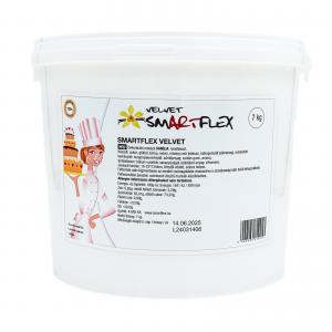 Pasta de Zahar Smartflex Velvet Alb 10kg CapriceSHOP