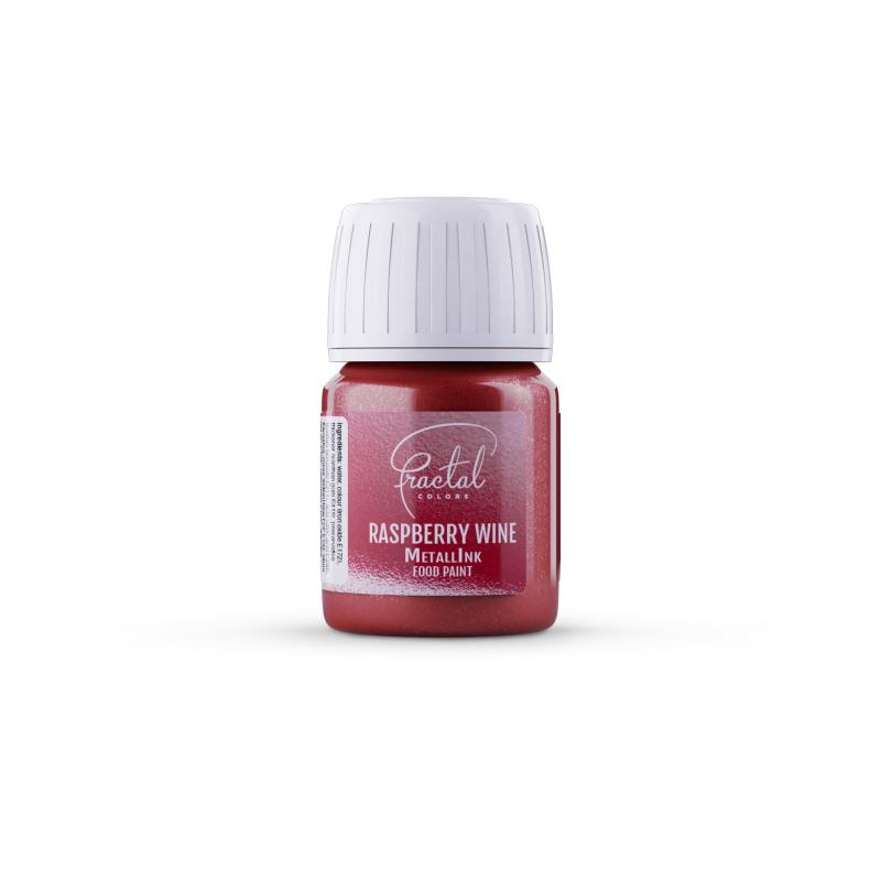 Colorant Alimentar pentru Pictura Fractal Metallink Raspberry Wine 30ml CapriceSHOP