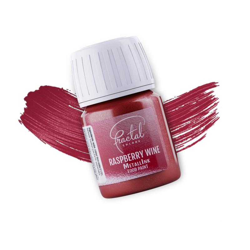 Colorant Alimentar pentru Pictura Fractal Metallink Raspberry Wine 30ml CapriceSHOP