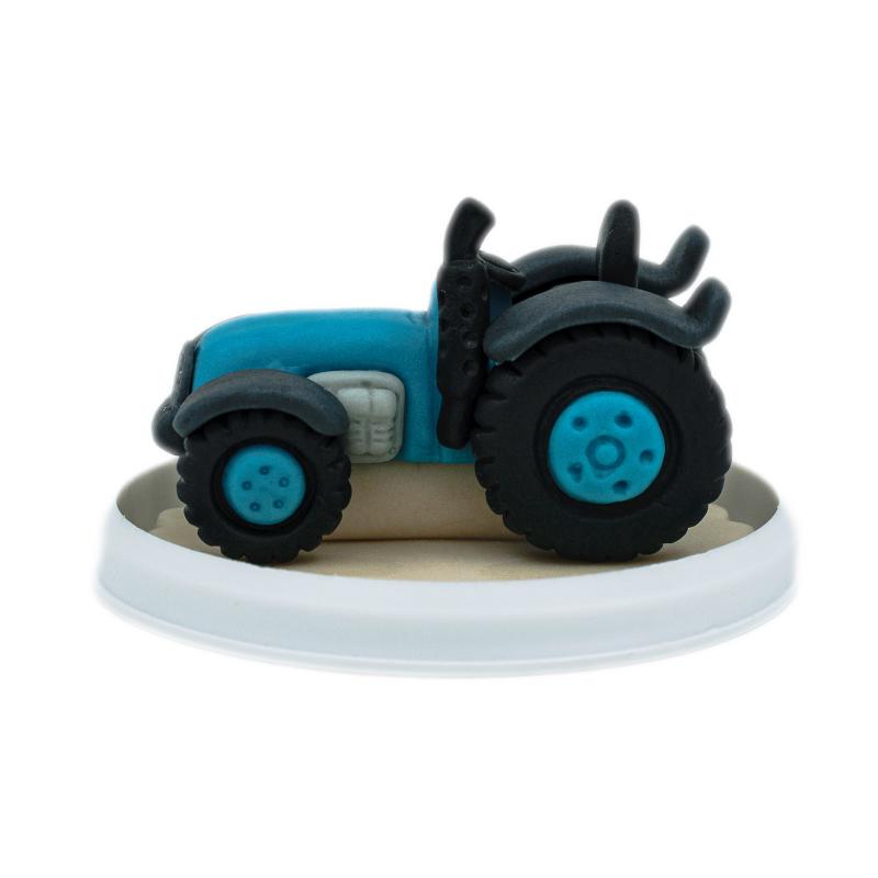 Figurina de Martipan Tractor Albastru 115g CapriceSHOP