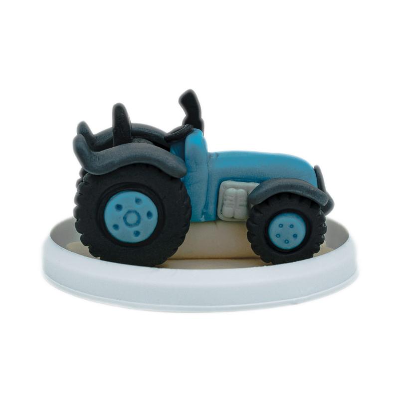 Figurina de Martipan Tractor Albastru 115g CapriceSHOP