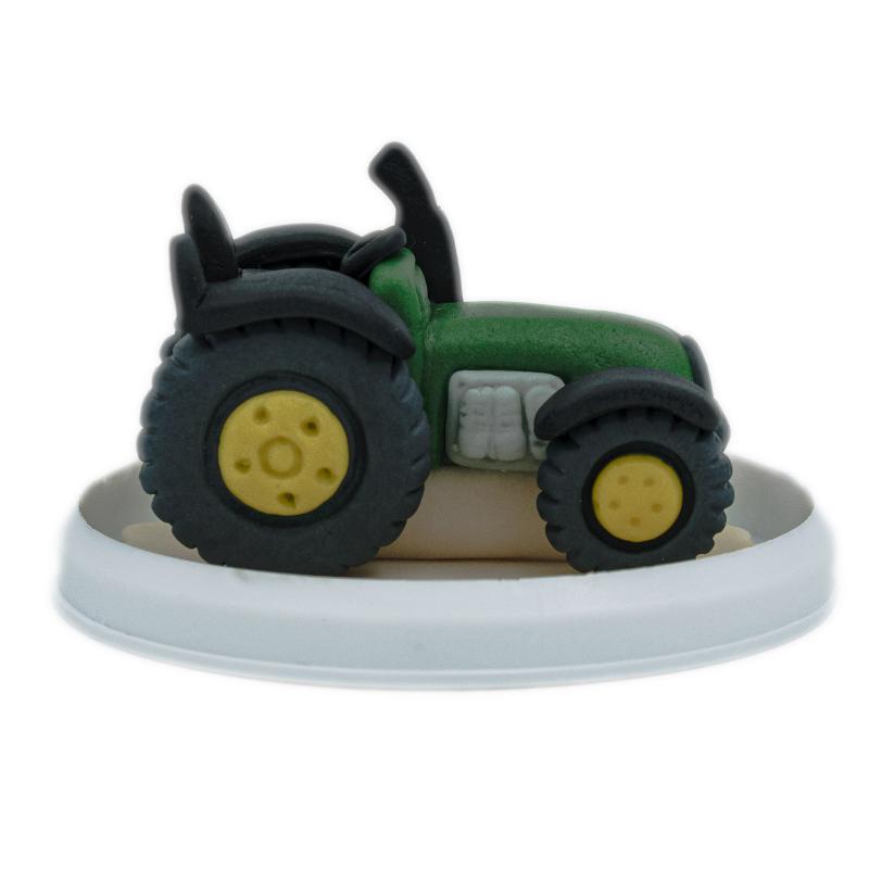 Figurina de Martipan Tractor Verde 115g CapriceSHOP