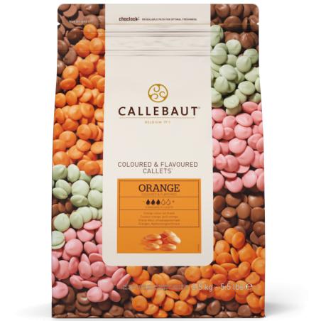 Ciocolata Callebaut Portocale 500g vrac CapriceSHOP