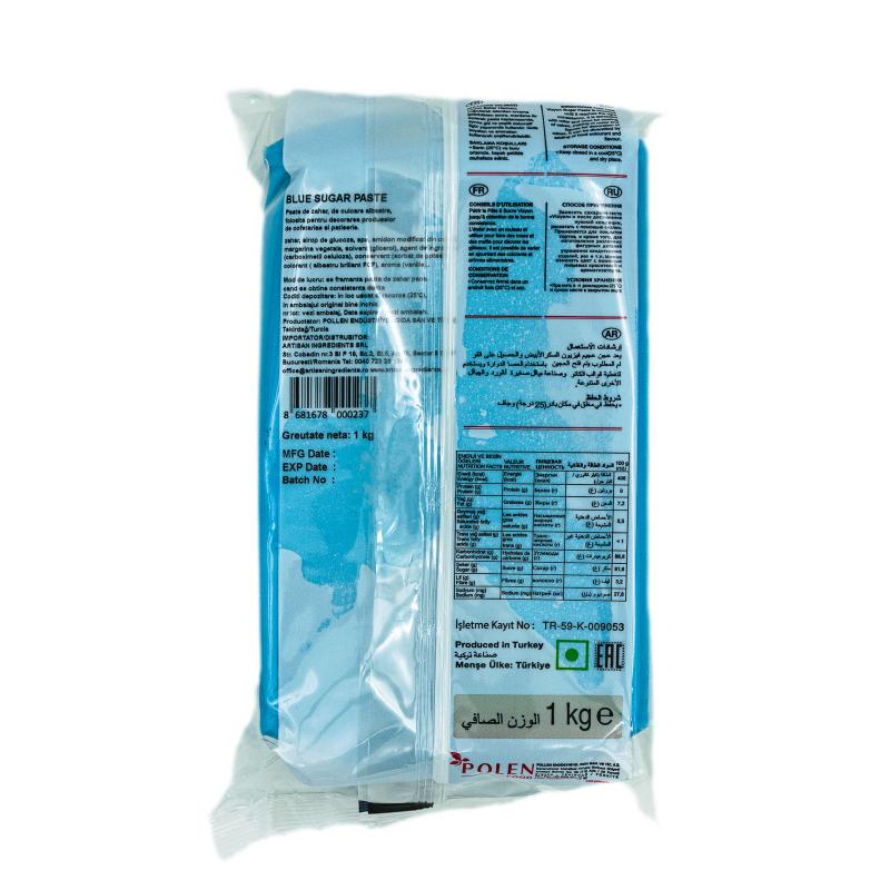 Pasta de Zahar Vizyon Albastru 1kg CapriceSHOP