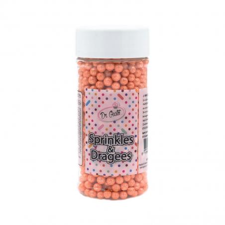 Drajeuri de Zahar Dr. Gusto Sprinkles Dragees Orange 4mm 90g CapriceSHOP